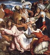 Jacopo Bassano The Way to Calvary painting